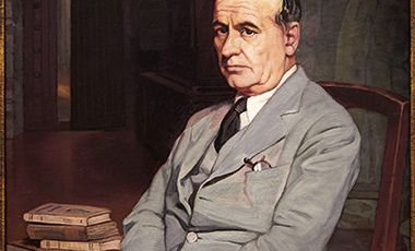 Ilustração de José Ortega y Gasset em seu meio real