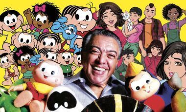 Ilustração de O fabuloso mundo de Mauricio de Souza