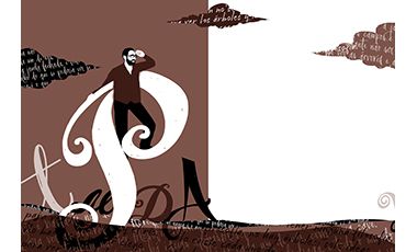 Ilustração de Traduzir palavras, dissonâncias e múltiplas vozes