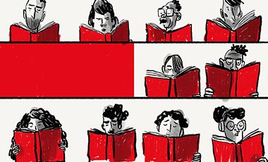 Ilustração de Clubes de literatura: quando ler não é um ato solitário