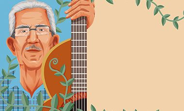 Ilustração de “Não há perigo de faltar cantador; tem a matéria-prima”