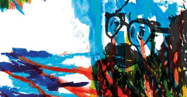 Ilustração de Poesia e explosão